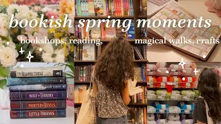 cozy spring vlog 🌸🌷🦢 bookstores, journaling & a chatty haul