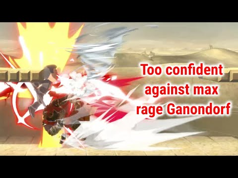 Too confident against max rage Ganondorf