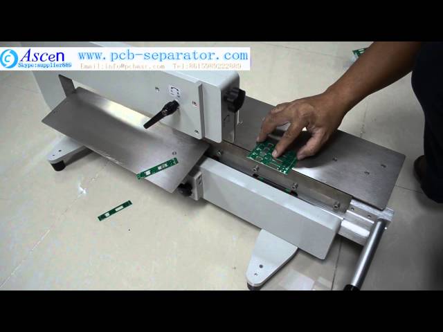 Hand push type manual pcb cutting machine/ V-cut PCB Separator Machine for FR4 Board and Aluminum LED panel