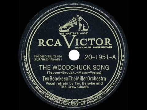 1946 HITS ARCHIVE: The Woodchuck Song - Tex Beneke & the Glenn Miller Orch. (Tex & Crew Chiefs, voc)