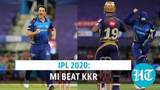 IPL 2020, MI vs KKR: MI regain top spot with clinical win over KKR