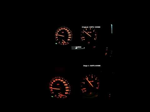 BMW F20 116d Stage 1 184hp / 400 Nm Comparison Vergleich