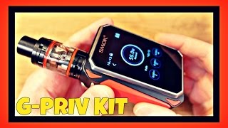 SMOK G-Priv Kit! With A Legit Touch Screen Mod! Two Kit Giveaway!