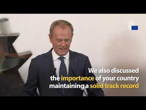 President Tusk visits Albania - Highlights