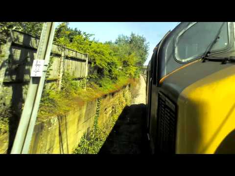 Onboard 37405 - 37425 Concrete Bob/Sir Robert McAlpine Departing Norwich P4 (16/07/2015)