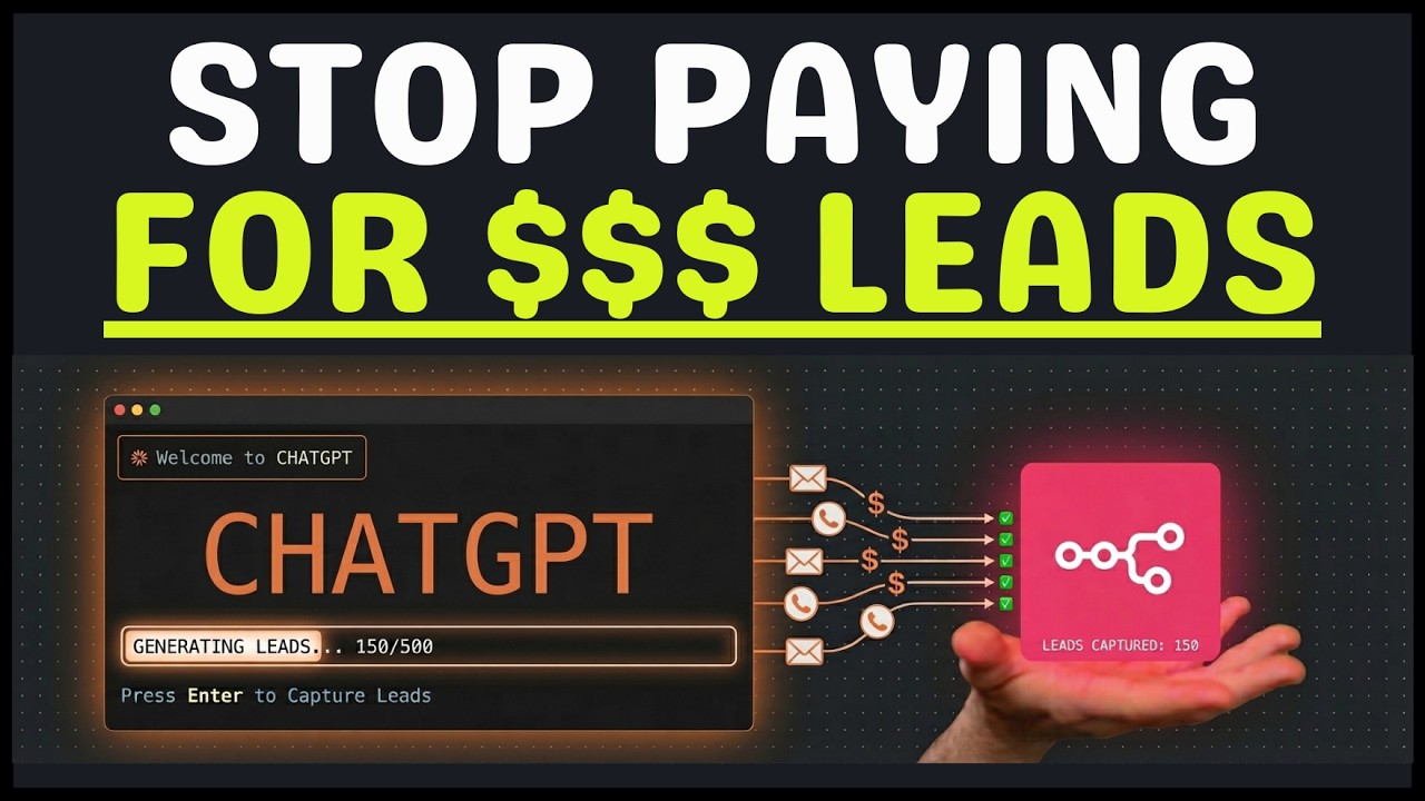 I Built an AI That Finds Customers For Me (Using n8n)