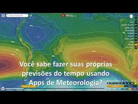 Aprendendo a velejar - Meteorologia