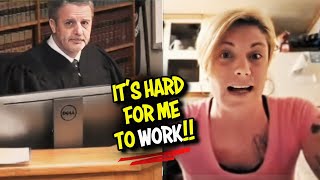 Deadbeat Mom INSISTS Her “Mental Health”  Excuses $17K in Back Child Support...NOT TODAY!