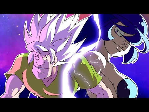 Ultra Instinct Shaggy vs Alma - DragonBall animation