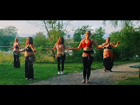 Bellydance version avancée avec mes élèves