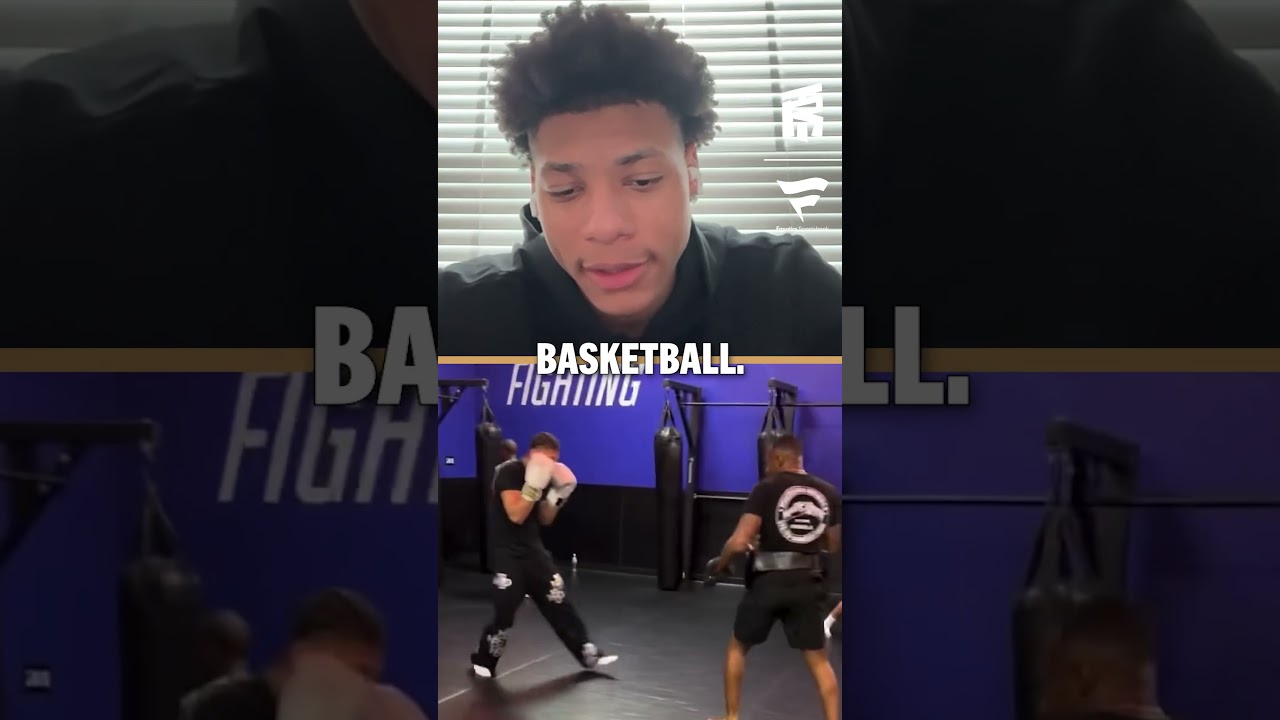 ESPN’s Kendrick Perkins Catches a Stray Mid Interview #KendrickPerkins #nba #Rookie