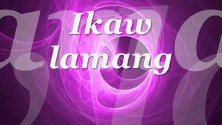 IKAW LAMANG. by JAY-R/ LYRICS
