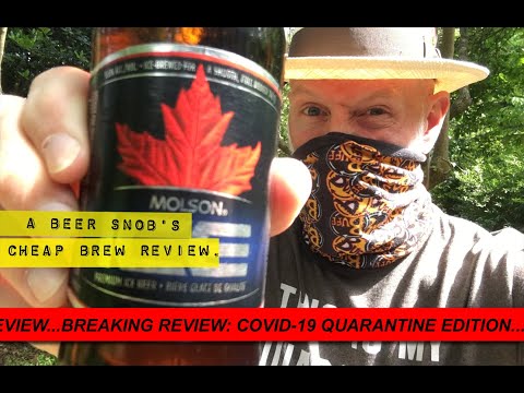 Molson Ice Canadian Beer Review | Beers from Canada by A Beer Snob's Cheap Brew Review