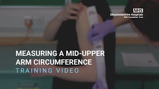 Measuring a Mid-Upper Arm Circumference