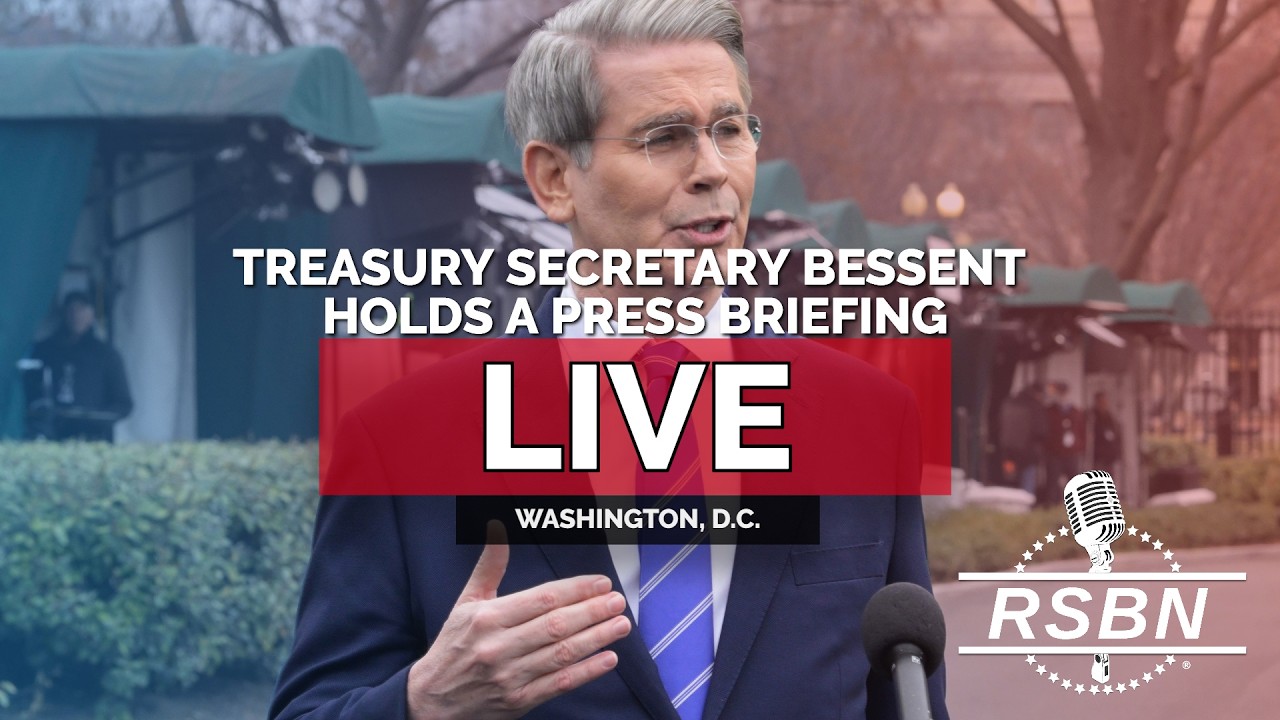 LIVE: Treasury Secretary Scott Bessent Holds a White House Press Briefing - 05/28/26