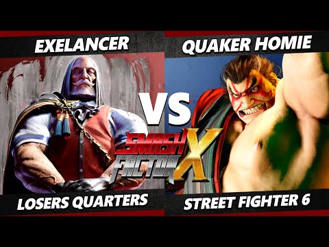 Smash Factor X Top 8 - Excelancer (JP) Vs. Quaker Homie (Honda) Street Fighter 6 - SF6
