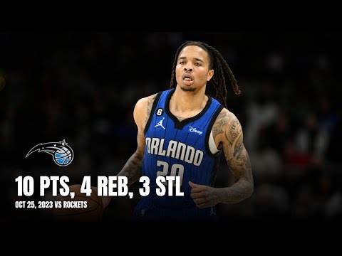 Markelle Fultz (10 PTS, 4 REB, 3 STL) Magic Highlights vs Rockets: All Possessions (10/25/23)