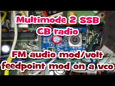 EP 097 - Multimode 2 SSB CB - FM audio mod integrated on a vco. PTBM059COX