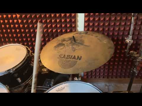 Used Sabian AA Raw 20” Ride 1982g SOLD