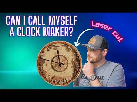 A New Way to Make Clocks? #xtool #xtools1 #clock