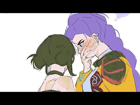 Practice kiss KPOP DEMON HUNTERS |  COMIC dub I zoerumi