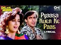 Pyaasa Kuen Ke Paas Aata Hai Lyrical Dil Tera Aashiq Udit Narayan 90 S Hits Hindi Songs