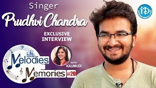 Singer Prudhvi Chandra Exclusive Interview