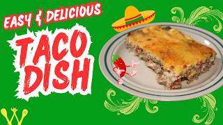 Easy Keto Dinner Idea: Taco Casserole Your Whole Family Will DEVOUR!