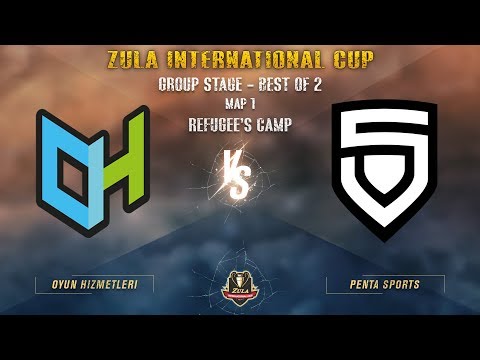 OYUN HIZMETLERI vs PENTA SPORTS | MAP 1 | Zula International Cup 2018 - Group Stage Bo2