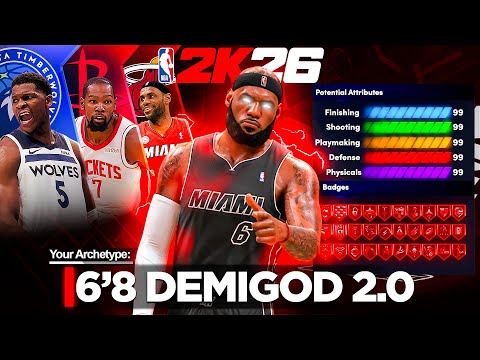 THE ISO BUILD THAT IS BREAKING NBA2K26 - BEST 6'8 GUARD BUILD CAN DO EVERYTHING! BEST BUILD 2K26!