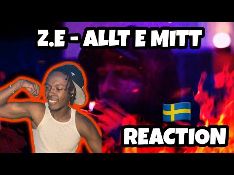 AMERICAN REACTS TO SWEDISH DRILL RAP! Z.e - Allt e Mitt [Officiell Musikvideo]