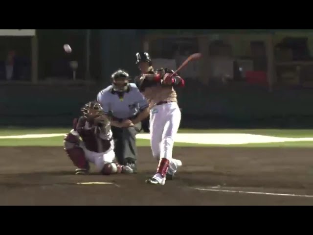 【5回表】ファイターズ・陽 2死からセンターへのヒットで出塁!! 2016/7/5 E-F