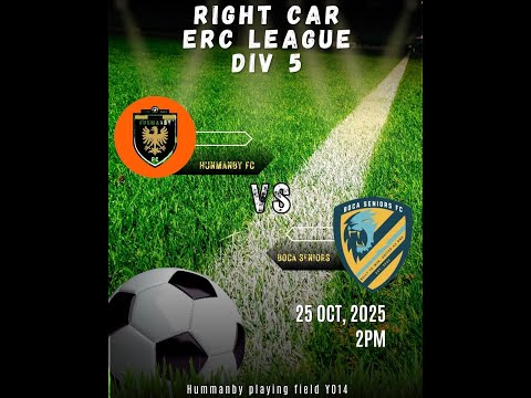 Full Match: Hunmanby FC (3) vs (6) Boca Seniors