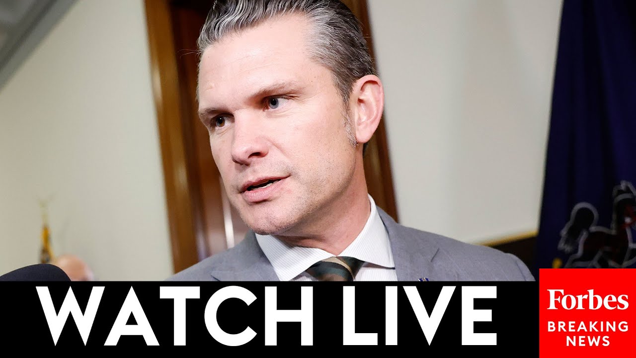 WATCH LIVE: Pete Hegseth Confirmation Hearing In Senate Armed Services Committee