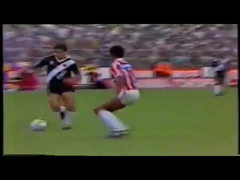 Bismarck Barreto (Vasco) - 19/11/1989 - Vasco 4x2 Náutico - 1 gol