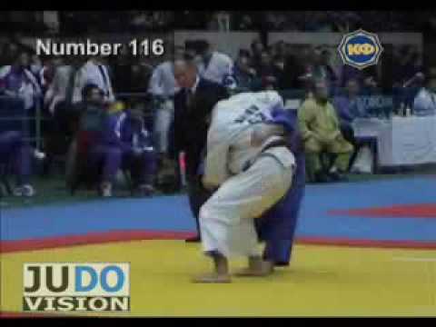 JUDO 2004 Super World Cup: Muslim Gadzhimagomedov (RUS) - Nureddin Salimov (AZE)