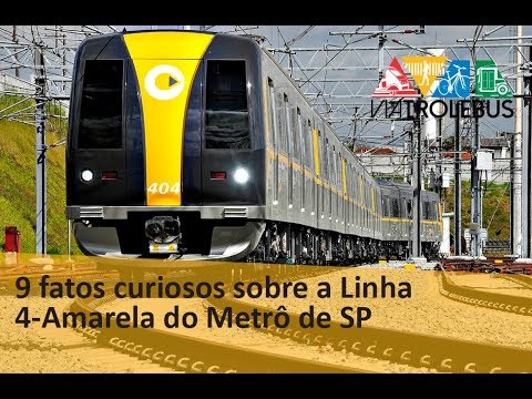 9 fatos curiosos sobre a Linha 4-Amarela do Metrô de SP