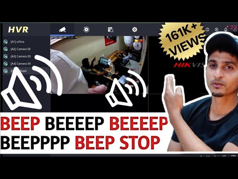 How to solve Hikvision DVR Beeping  Buzzer sound Problem | Beep Sound Off In Hikvision Latest XVR