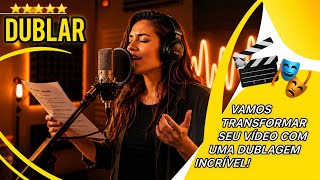 Eu vou dublar seu vídeo para pt br com uma qualidade incríve...