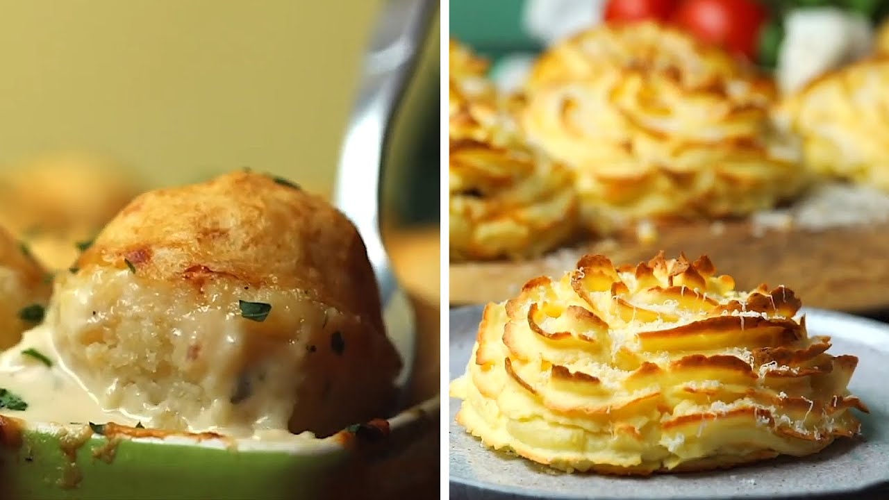 4 Insanely Cheesy Stuffed Mash Pie Recipes