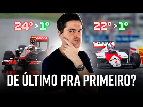 De último a primeiro - as maiores escaladas de pilotos na Fórmula 1. #f1 #maxverstappen #verstappen