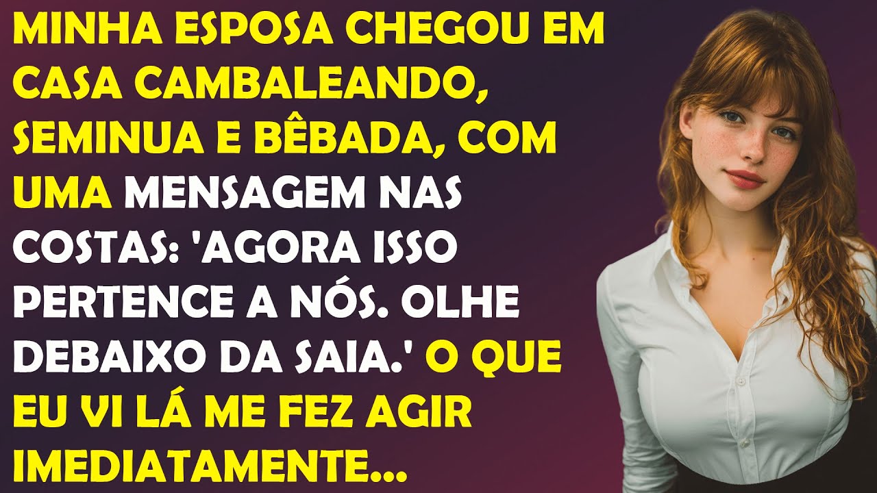 A esposa infiel voltou com uma mensagem dos amantes… Minha vingança foi épica!