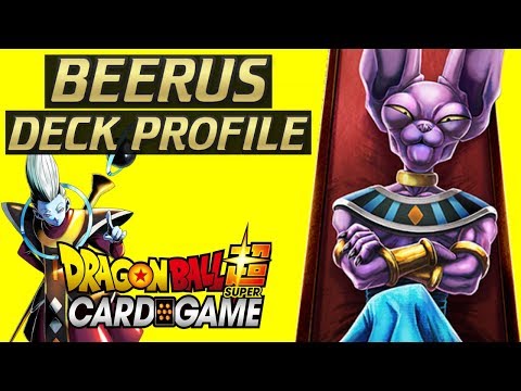 BEERUS GOD OF DESTRUCTION DECK! (SERIES 8)
