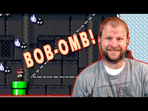 Amazing Mario Maker Bob-omb Course