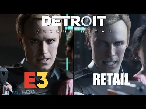 Detroit: Become Human E3 vs Retail | Direct Comparison