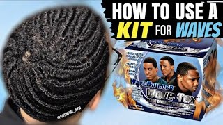 How To Use A Kit To Get 360 Waves: Wave Making Texturizer Kit -- WaveBuilder Wave-Tex