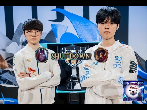 Deft Shuts Down Faker | Worlds 2022 Finals!!