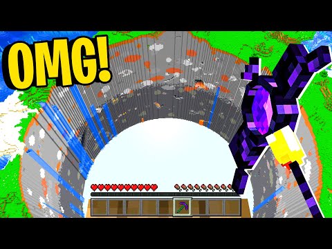 QUESTO PICCONE DISTRUGGE IL MONDO DI MINECRAFT ITA