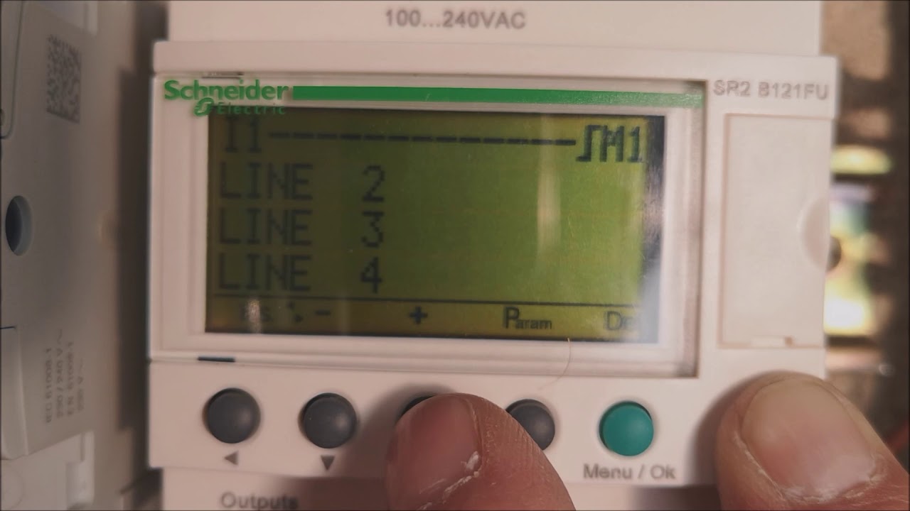Programar PLC Zelio Panel Frontal Rele Programable