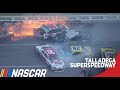 Harrison Burton goes arouond mid-pack at Talladega, 'Big One' breaks out | NASCAR Xfinity Series